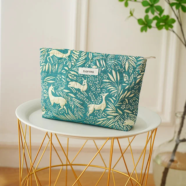 Floral Makeup Bag πͺ·ππΉ