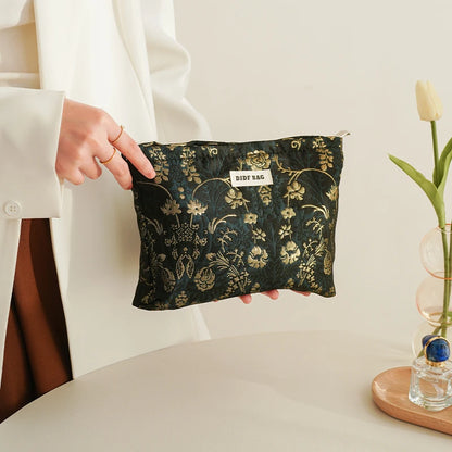 Floral Makeup Bag 🪷💐🌹